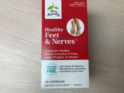 TERRY NATURALLY FEET AND NERVES Healthy 60 caps
