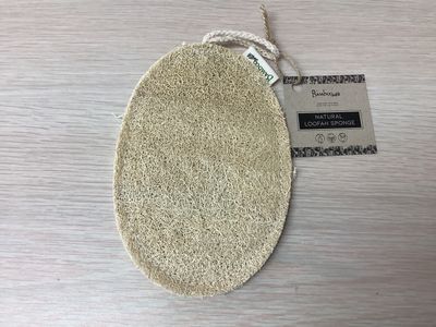 BAMBOO SWITCH Large Exfoliating Loofah | Oval | Wellness Bestseller