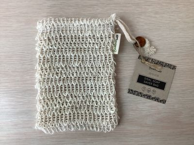 BAMBOO SWITCH Compostable Sisal Soap Bag | Soap Saver