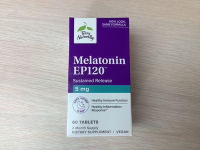 TERRY NATURALLY Melatonin EP120 5 mg 60 tabs Sustained Release VEGAN