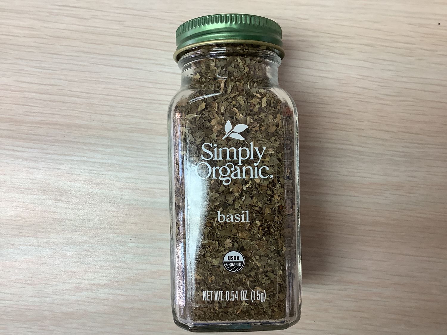 SIMPLY ORGANIC Basil leaf organic 0.54 oz