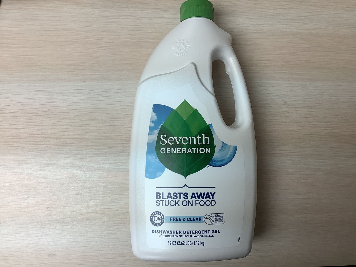 SEVENTH GENERATION Automatic Dishwasher Gel Free &amp; Clear 42oz.
