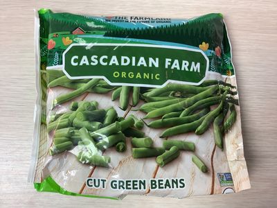CASCADIAN FARM VEGETABLES GREEN BEANS ORGANIC 10 OZ