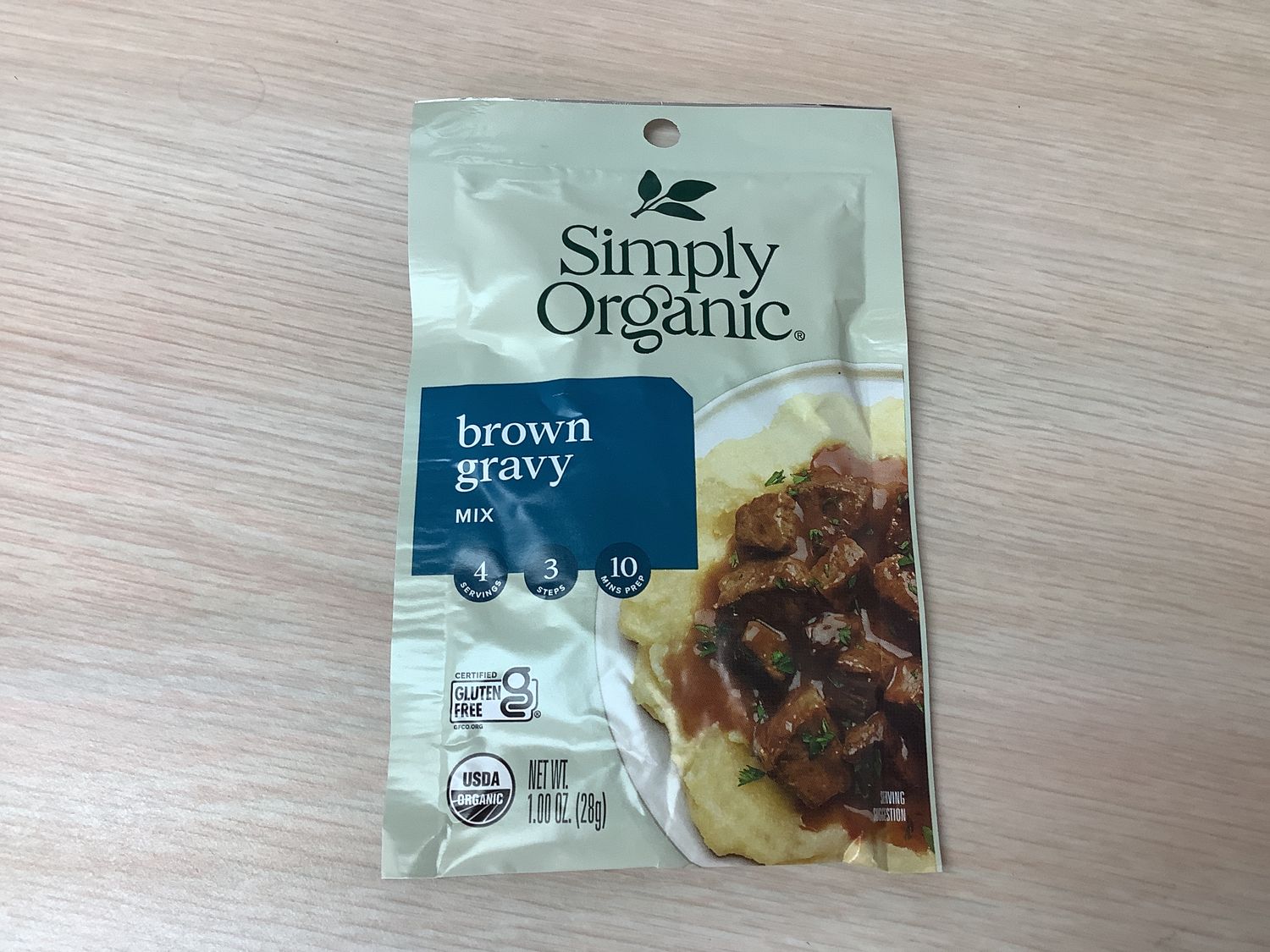 SImply Organic Brown Gravy Seasoning Mix