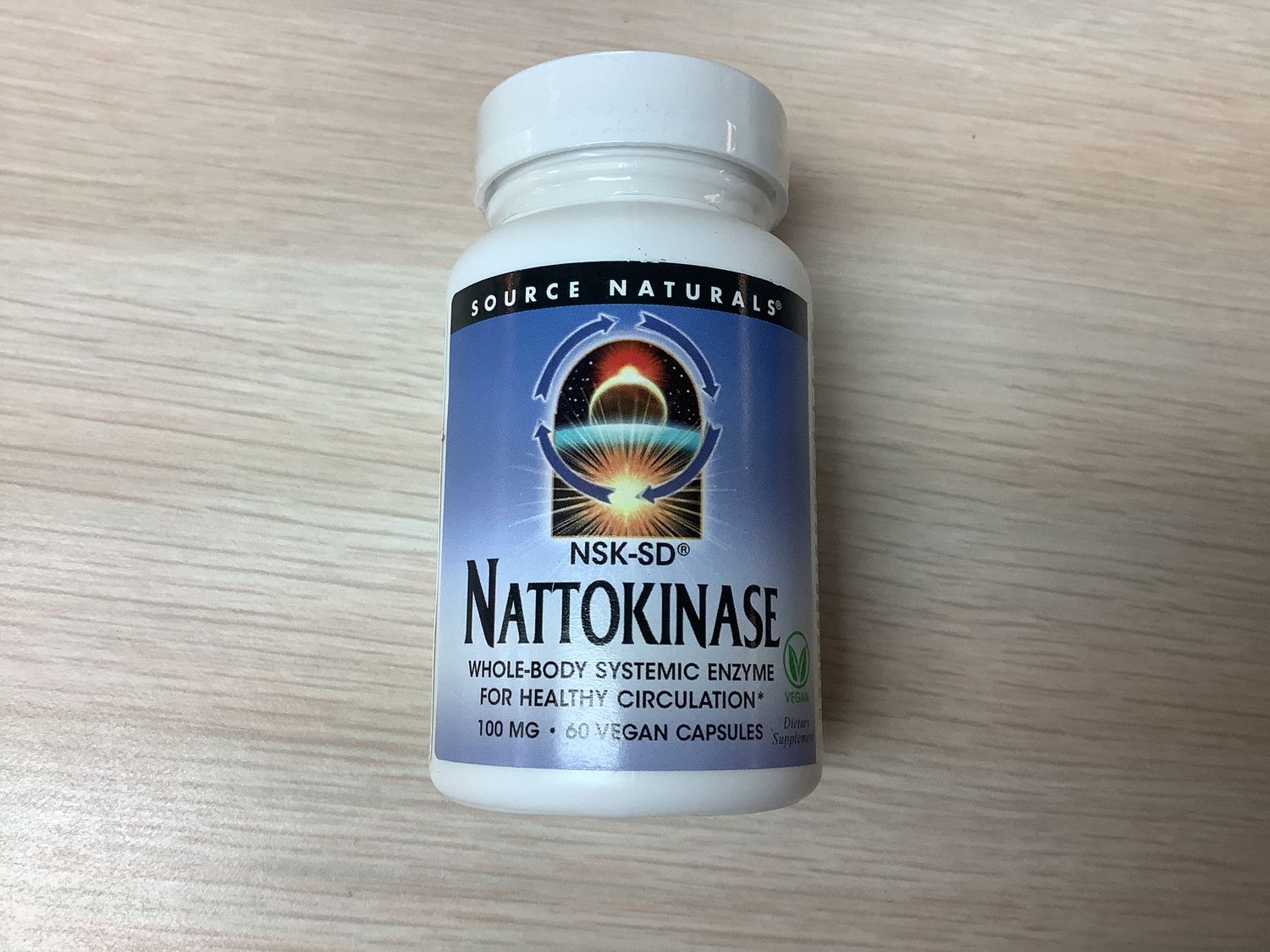 SOURCE NATURALS Nattokinase (NSK-SD) 100 mg 60 capsule