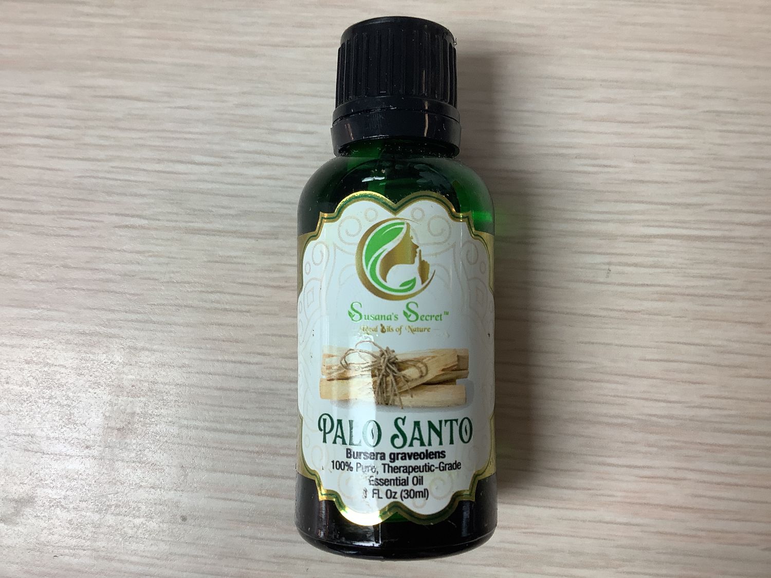 SUSANNAS SECRET PALO SANTO ESSENTIAL OIL 1 oz