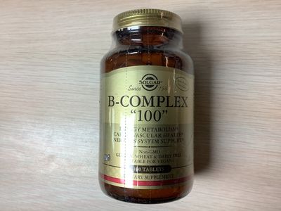 SOLGAR B-Complex &quot;100&quot; Tablets 100