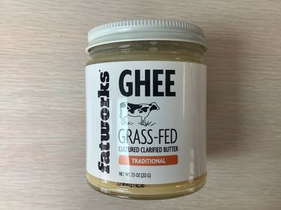 FATWORKS ORGANIC CULTURED GHEE BUTTER 7.5 OZ