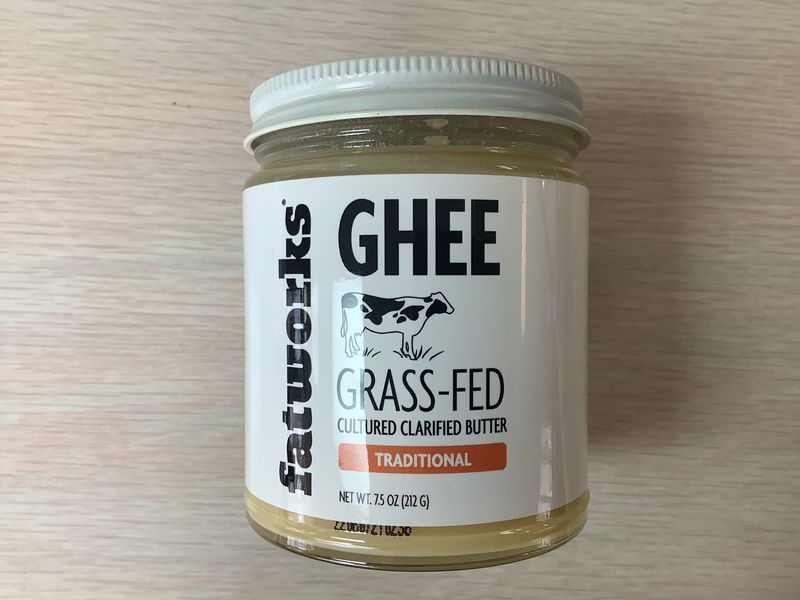 FATWORKS ORGANIC CULTURED GHEE BUTTER 7.5 OZ
