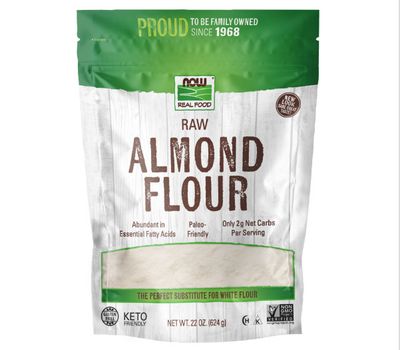 NOW ALMOND FLOUR RAW  22 OZ