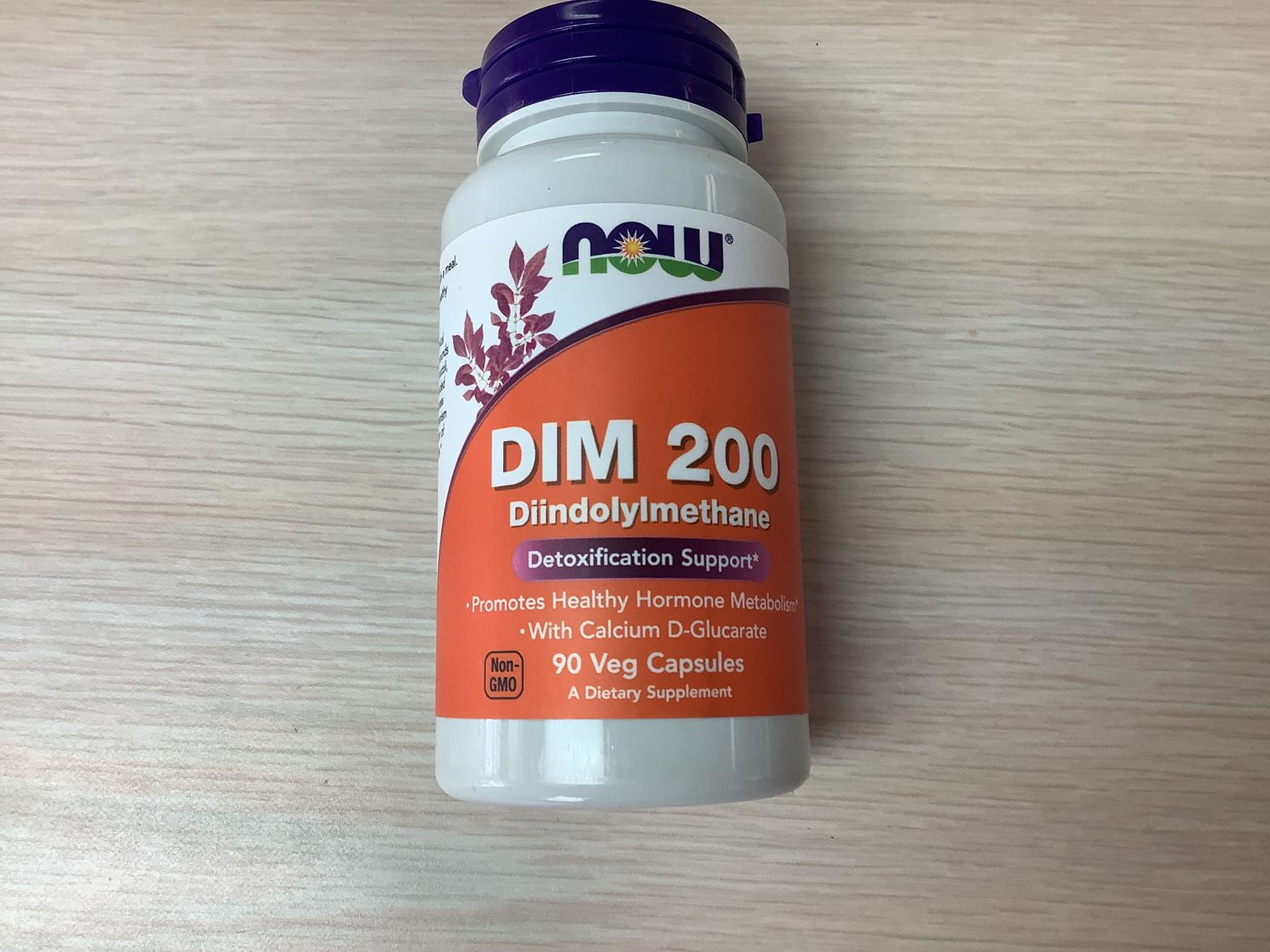 NOW DIM 200 Diindolylmethane Veg 90 Capsules