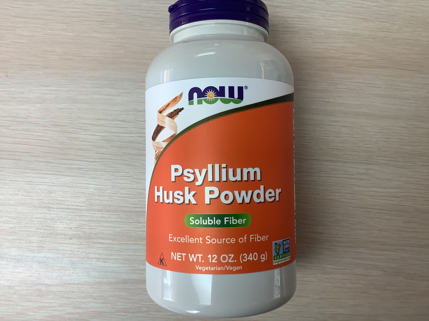 NOW PSYLLIUM HUSK POWDER 12 OZ.