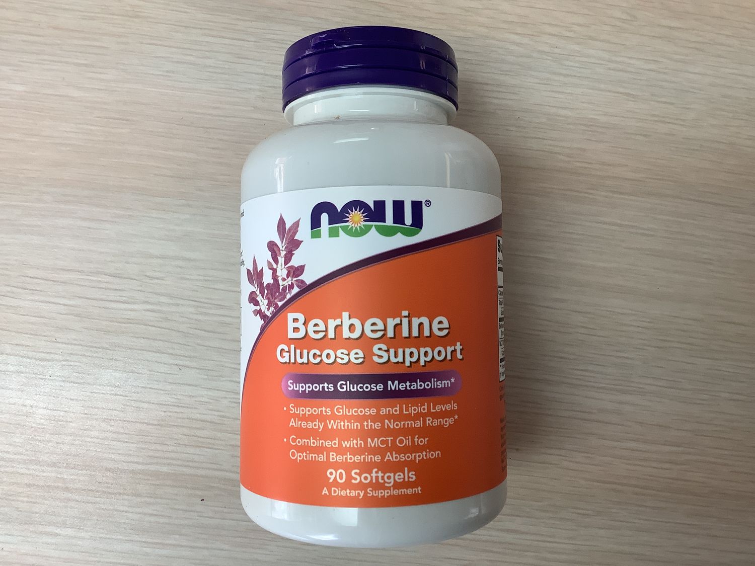 NOW BERBERINE GLUCOSE SUPPORT 90 SOFTGELS