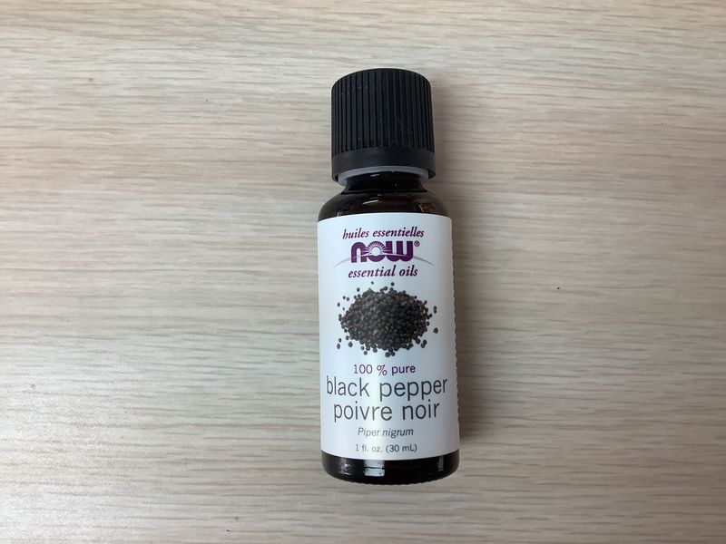 NOW BLACK PEPPER OIL 1 OZ