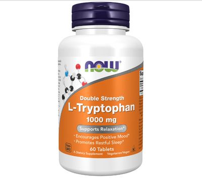 NOW L-TRYPTOPHAN 1000MG 60 TABS
