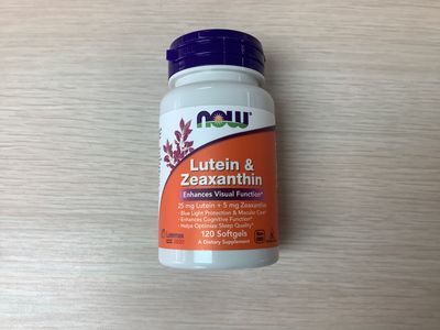 NOW LUTEIN &amp; ZEAXANTHIN 120 SGELS