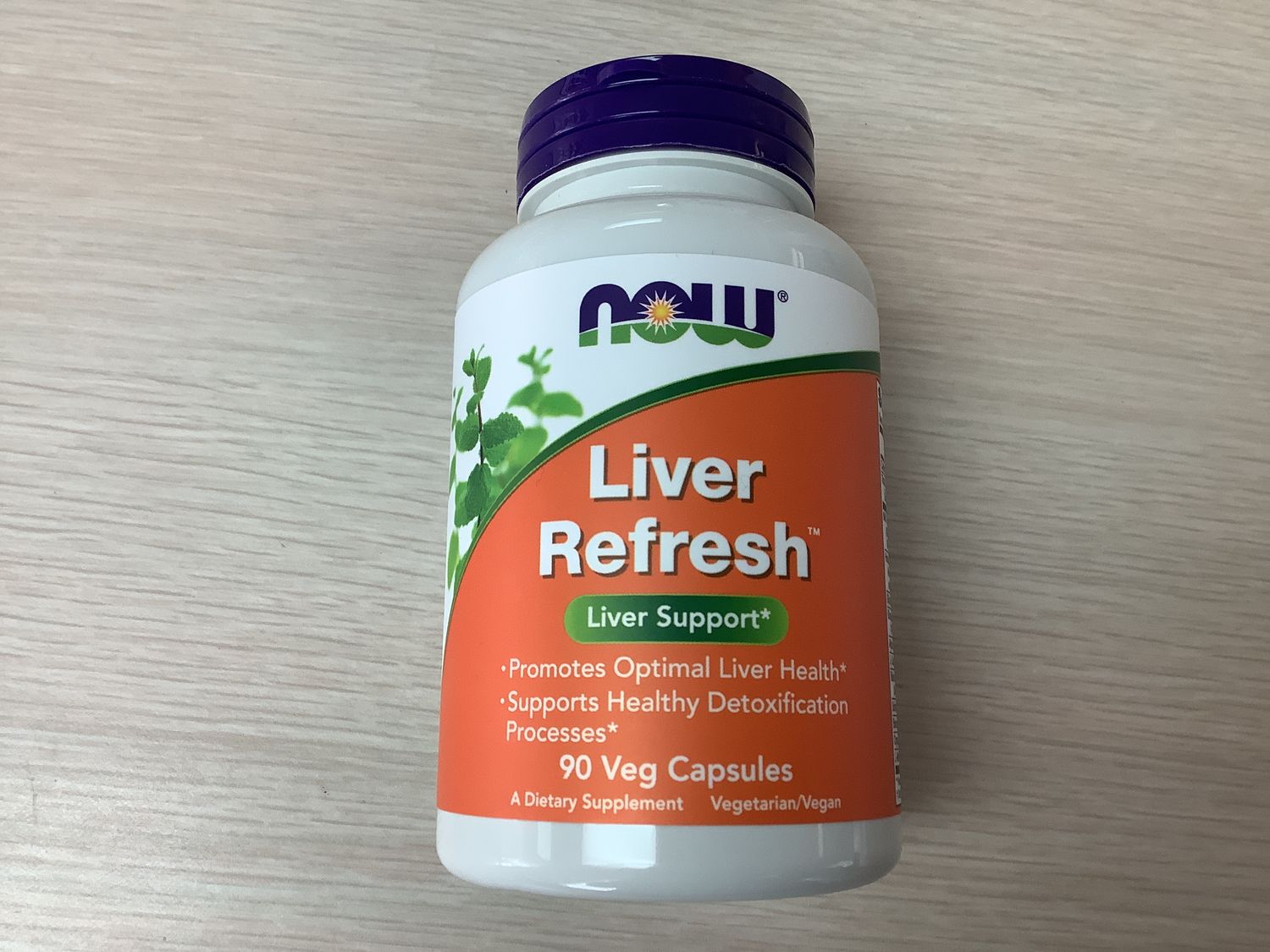 NOW LIVER REFRESH 90 VCAPS