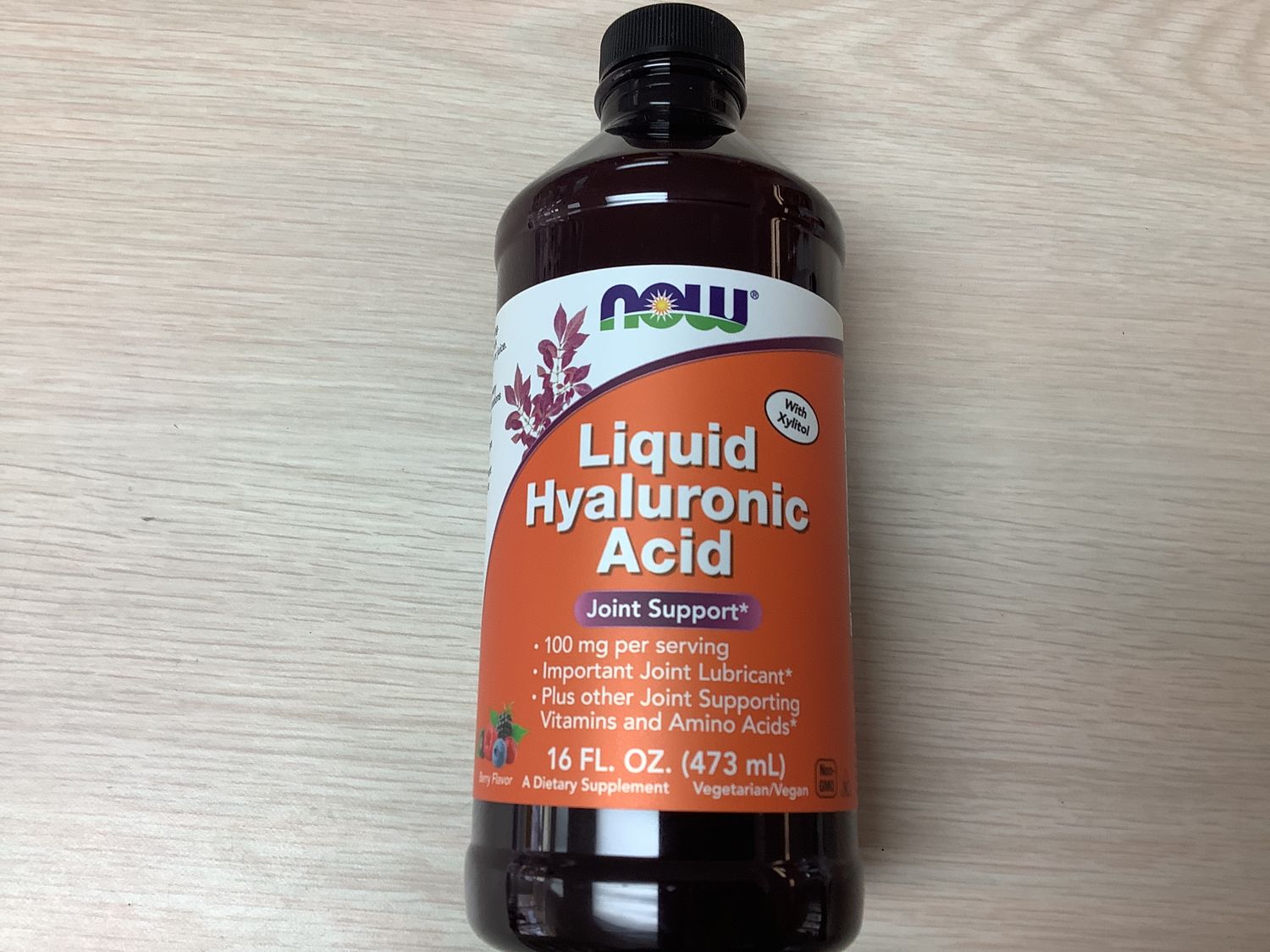 NOW HYALURONIC ACID (HA) PLUS LIQUID 16 FL OZ