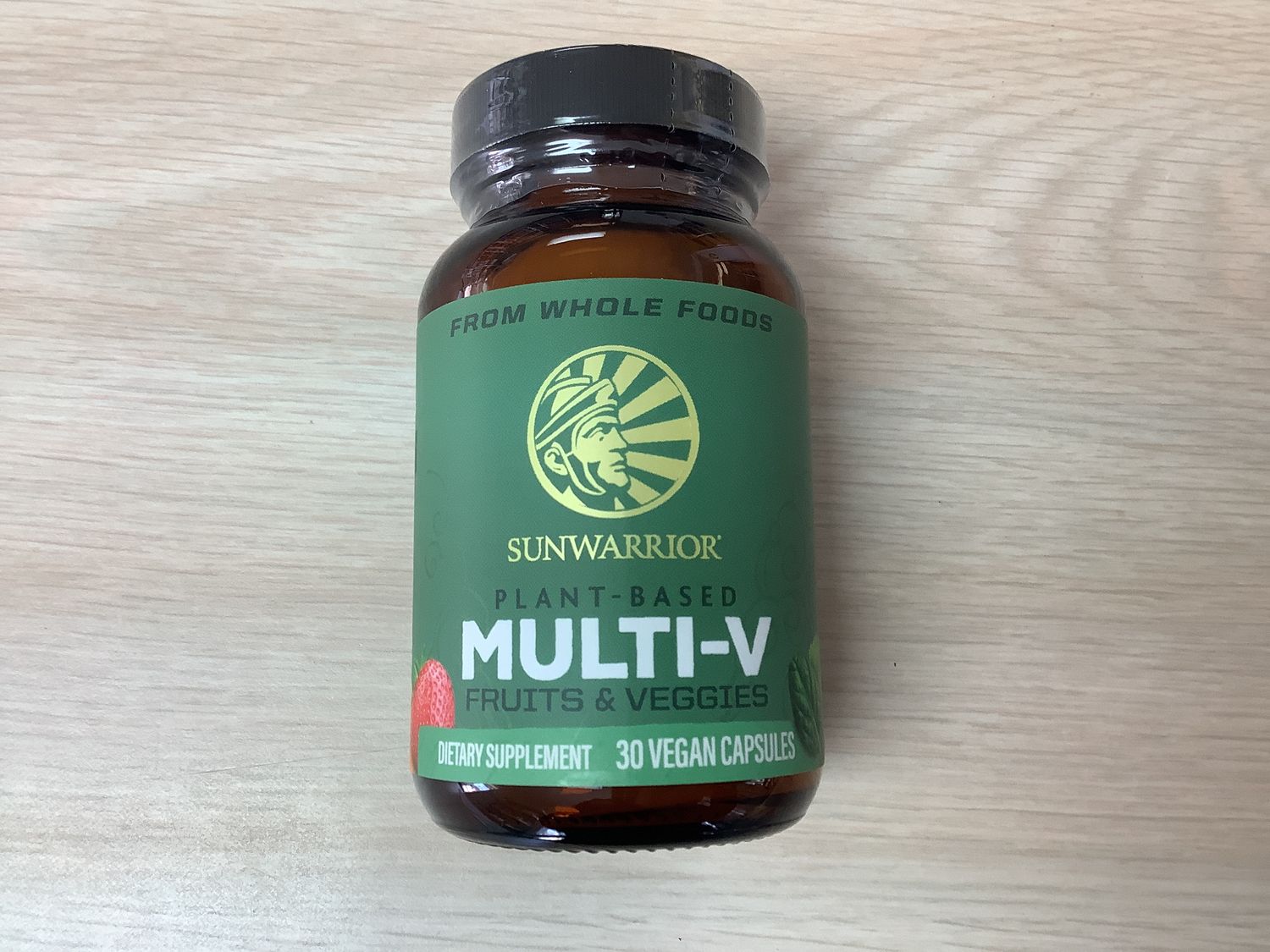 SUNWARRIOR DAILY MULTI VITAMIN PLANT BASED 30 VCAPS