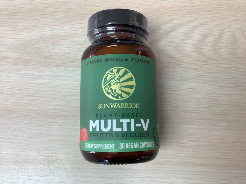 SUNWARRIOR DAILY MULTI VITAMIN PLANT BASED 30 VCAPS