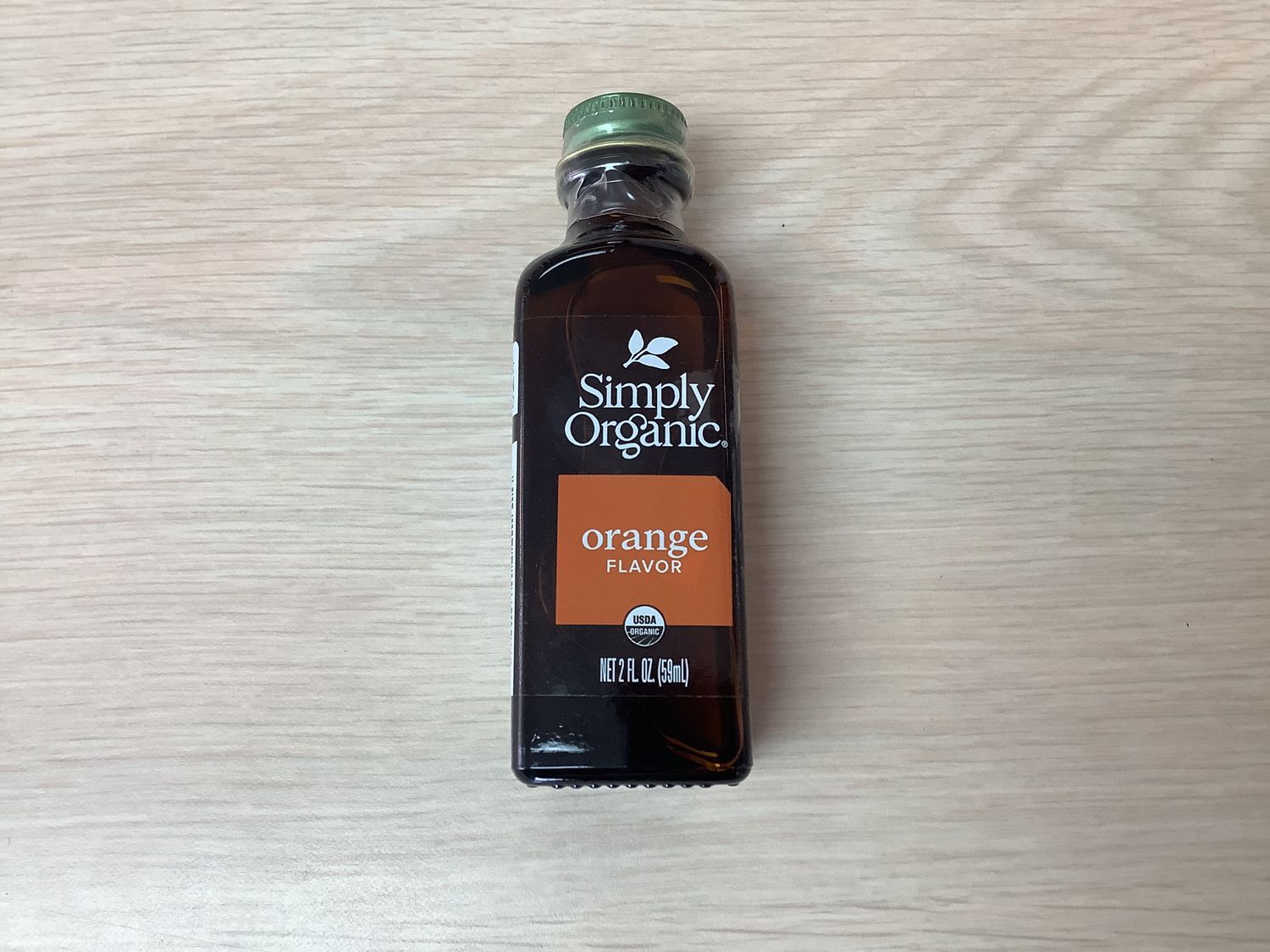 SIMPLY ORGANIC Orange Flavor 2oz.