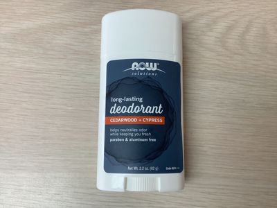 NOW LONG LASTING DEODORANT STICK CEDARWOOD CYPRESS 2.2 OZ