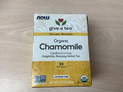 NOW CHAMOMILE TEA ORGANIC 24 Tea Bags
