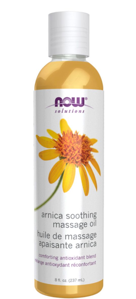 NOW ARNICA SOOTHING MASSAGE OIL 8 OZ