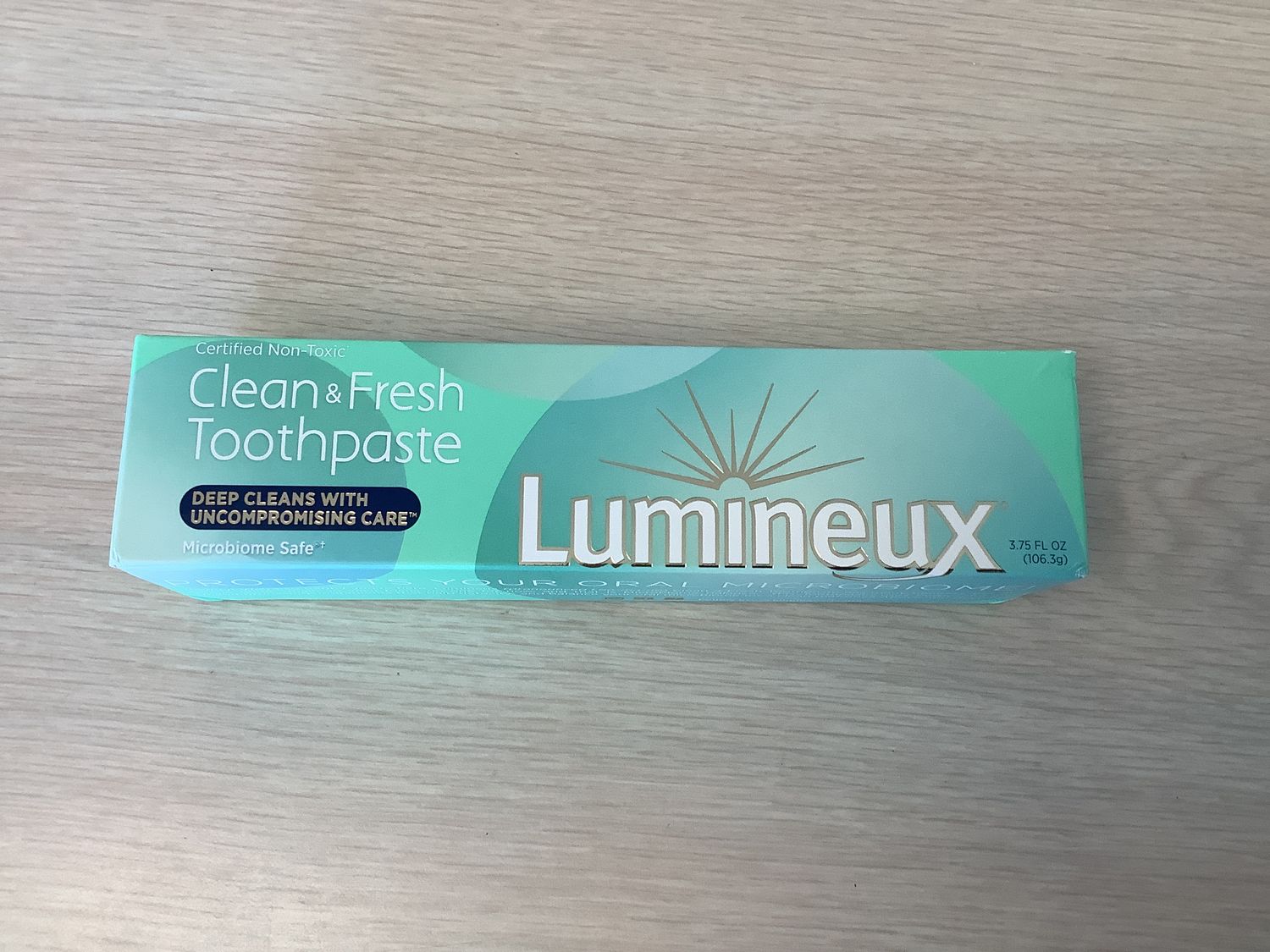 LUMINEUX TOOTHPASTE CLEAN FRESH 3.75 OZ