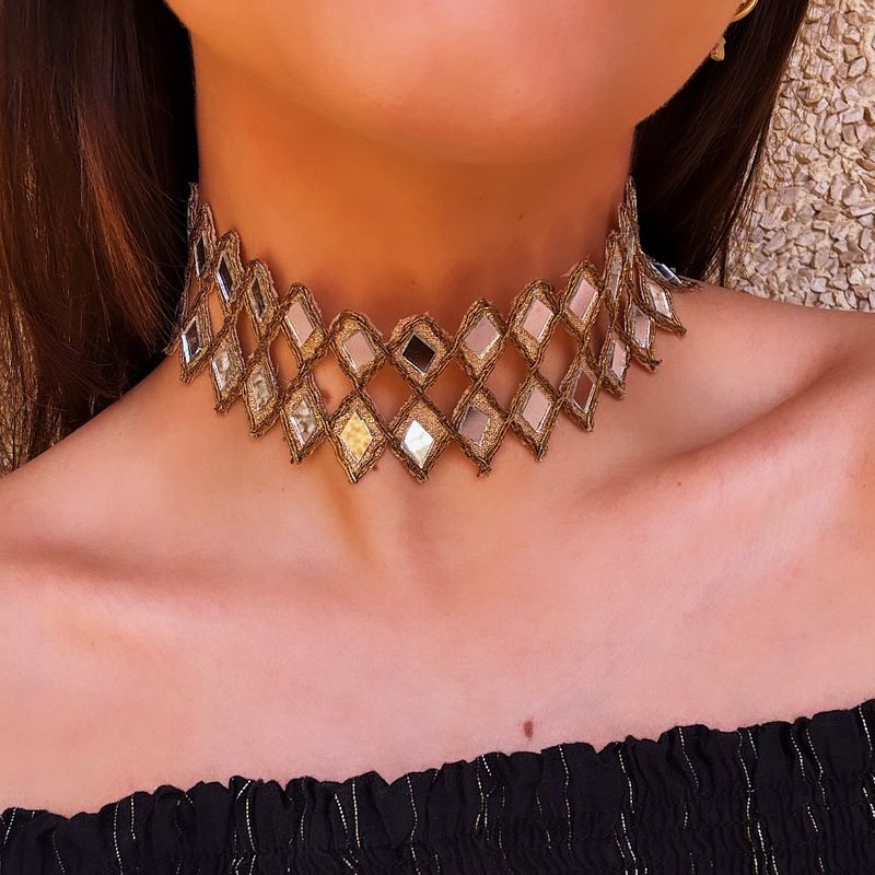 Choker Samaira Doble