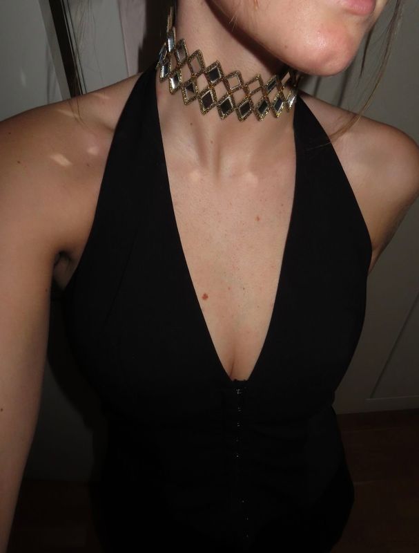 Choker Samaira Doble