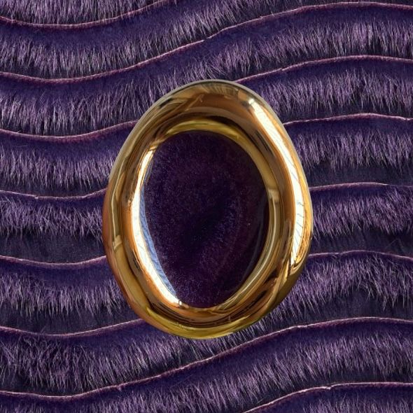 Anillo Golden Amatista