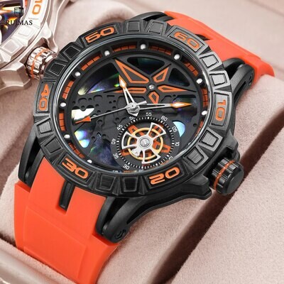 RUIMAS New Fashion Casual Watch for Men Top Brand Luxury Sport Military WristWatch Waterproof Big Dial Clock Relogios Masculino