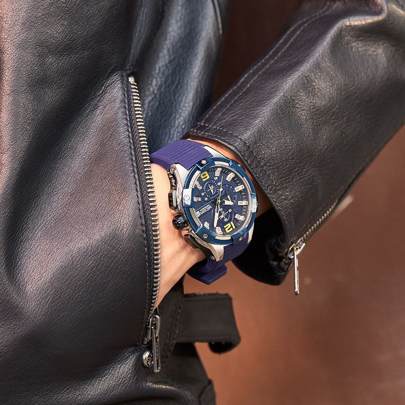 MEGIR Men's Chronograph Original Top Luxury Sports Military Watches for Men Date Luminous Wristwatches Clock Relogio Masculino 2161