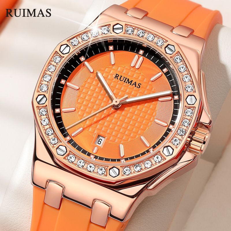 RUIMAS Women Bracelet Quartz Watches Luxury Fashion Ladies Diamond Large Dial Female Elegant Wristwatches Clock Montre Femme 339