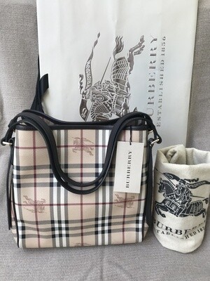 Burberry Haymarket Canterbury Tote