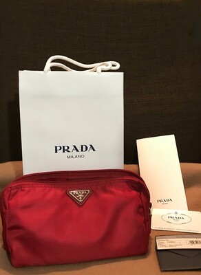 Prada nylon necessaire
