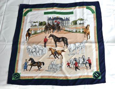 Carré Foulard Hermès Les Haras Nationaux