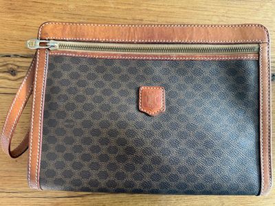 Celine Macadam Clutch Bag