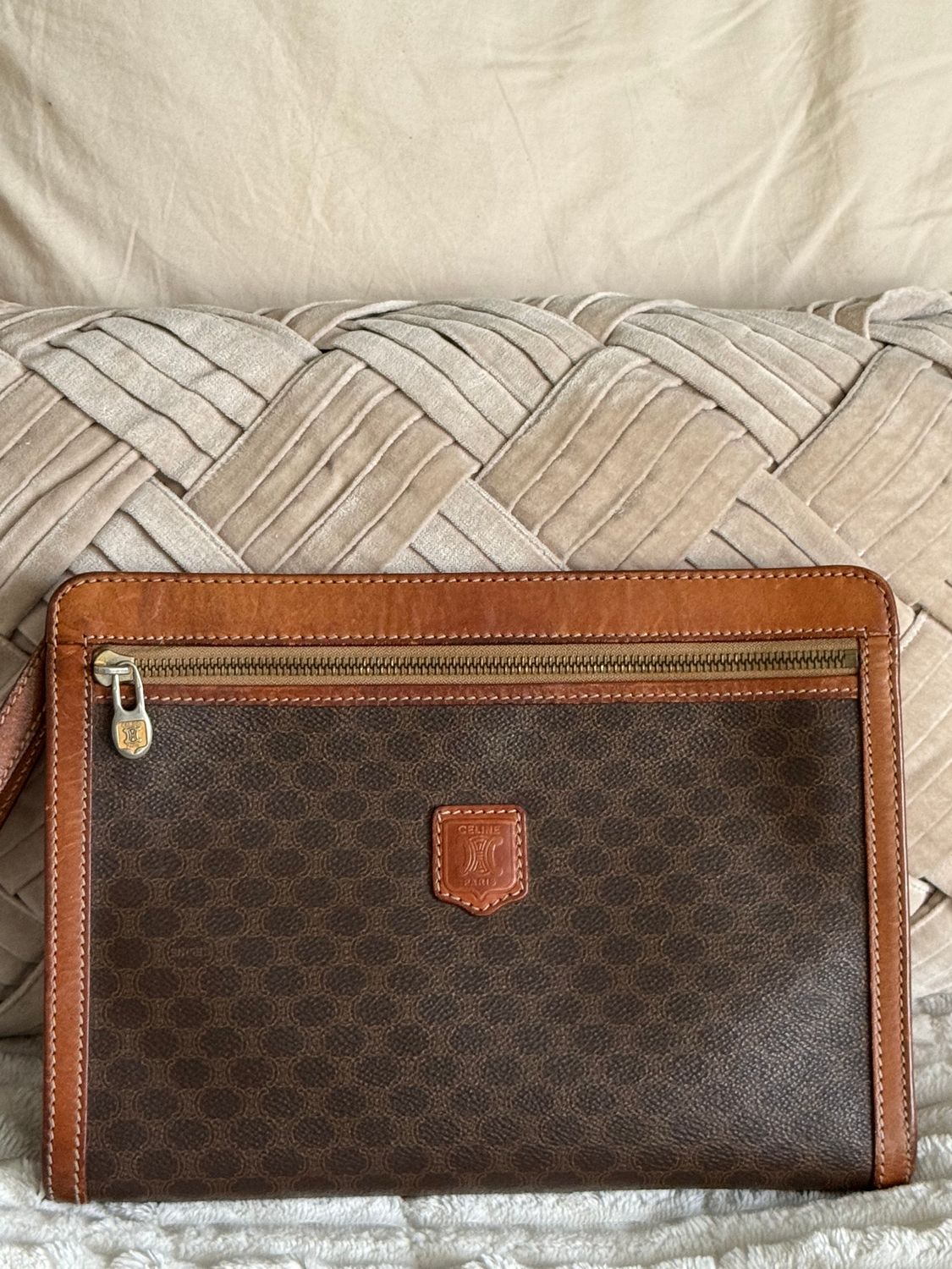 Celine Macadam Clutch Bag