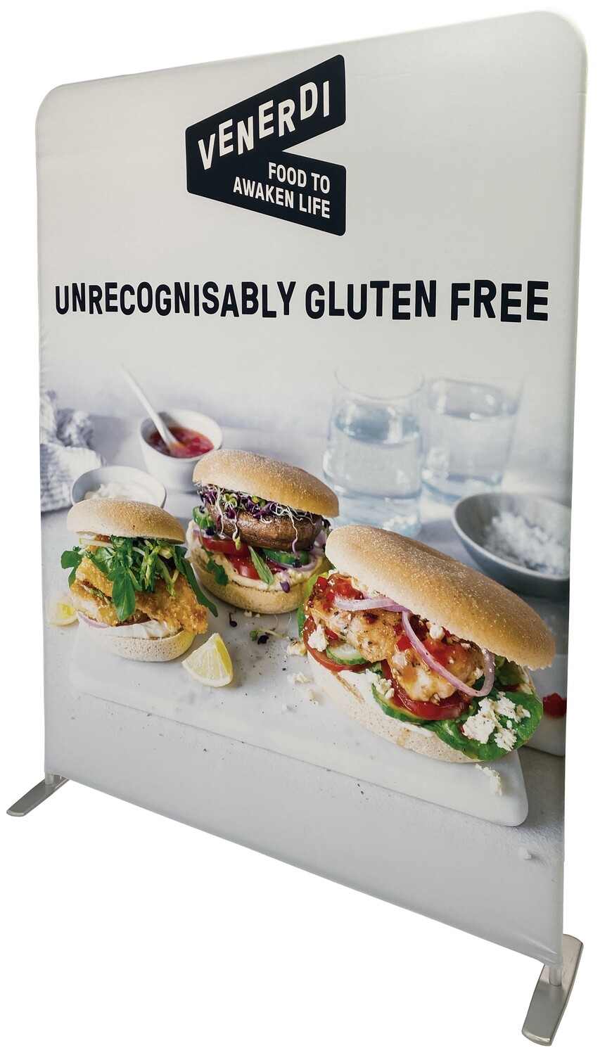 Waveline 2.3m high x 2.4m wide. $1195.00 frame and panel!
