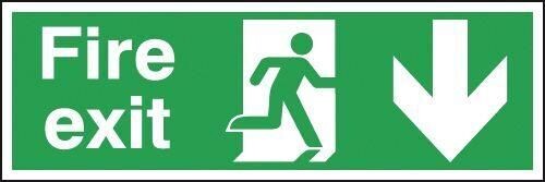Fire Exit - Down Direction
