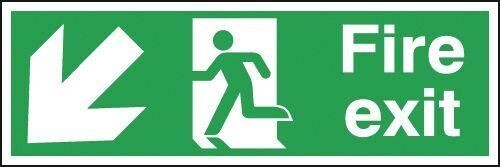 Fire Exit - Down Left Direction
