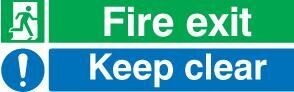 Fire Exit - Keep Clear