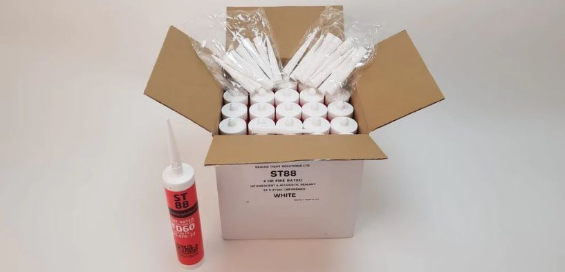 STS ST88 FR Acrylic Mastic - 310ml Cartridge - White