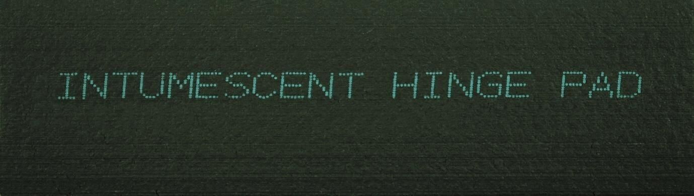 Intumescent Flexifire Hinge Pads 100x30x2mm (x6)