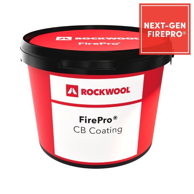 Rockwool FirePro CB Coating - 5L - White Rockwool FirePro CB Coating - 5L - White