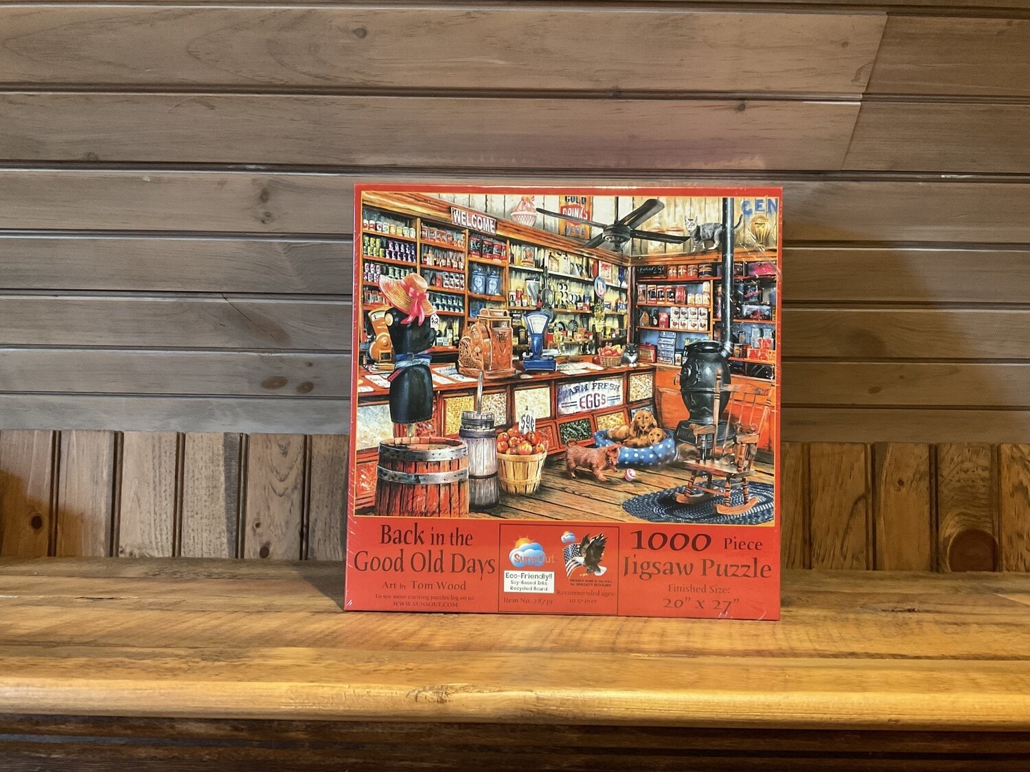 PUZZLE- BACK IN THE GOOD OLD DAYS