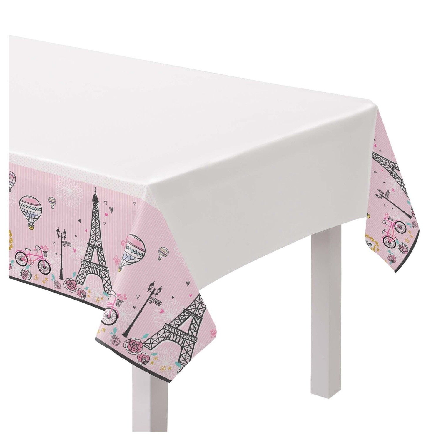 Day In Paris Plastic Tablecover