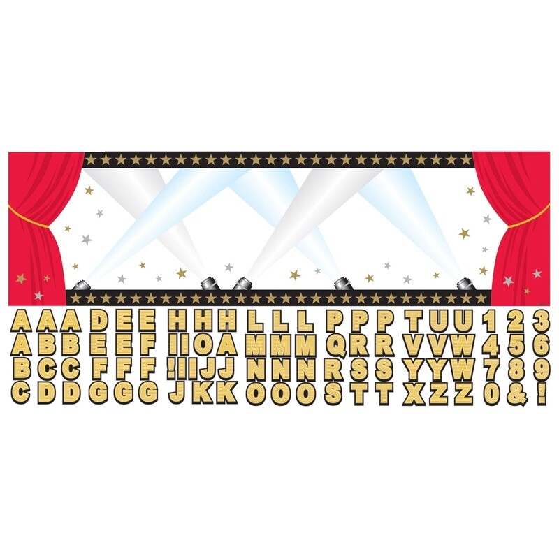Giant Hollywood Personalized Banner Kit